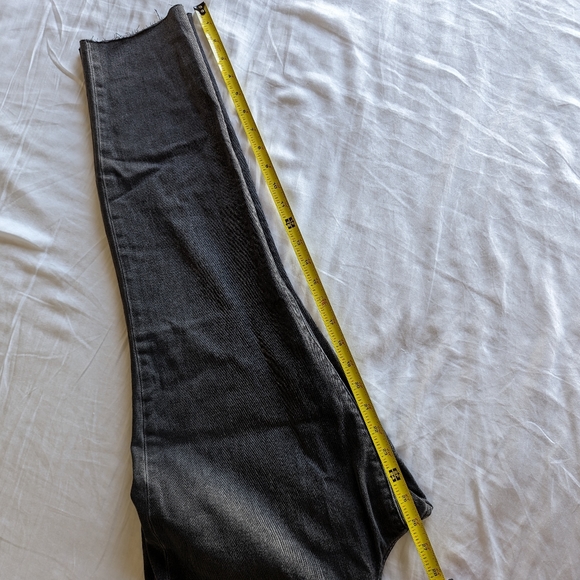 Women's gap 34 grey wash denim cropped ankle skinny jeans - Picture 4 of 9